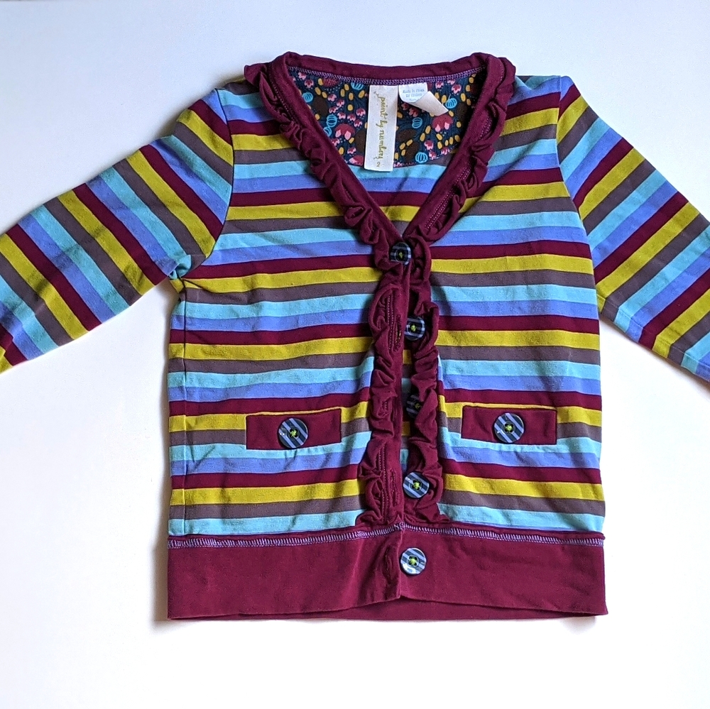 Matilda multi colored stripe sweater
